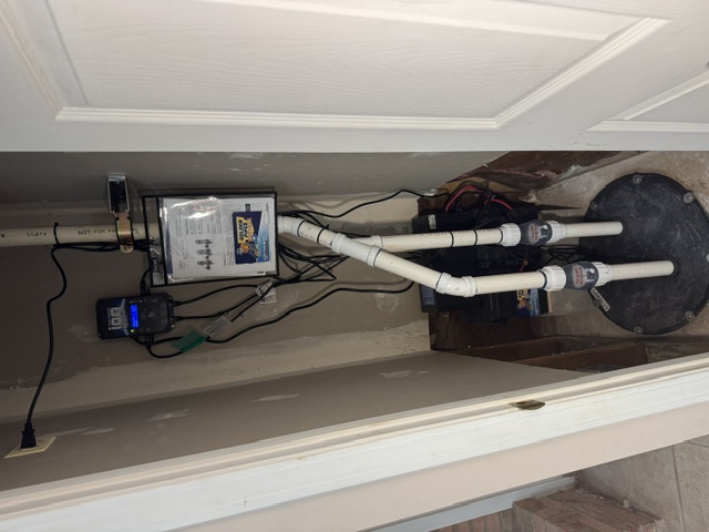 Double Sump Pump Installation with Battery Backup in Western Springs, IL